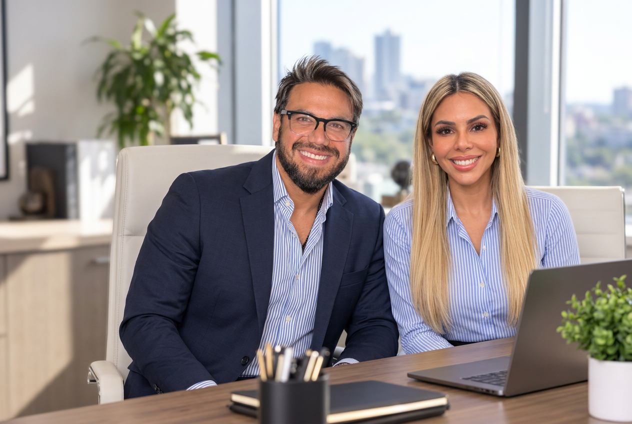 Ramón Alvarez y Janica Merchant